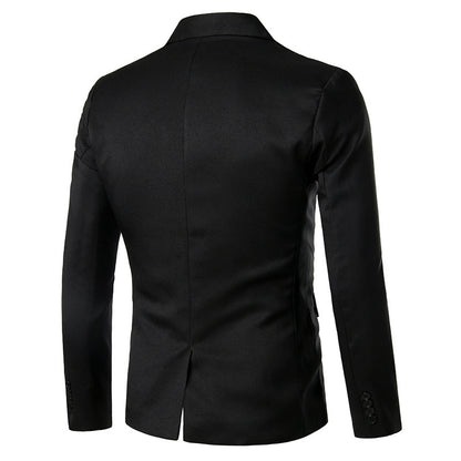 Blazer de smoking élégant pour homme avec col satiné Chic und Stil