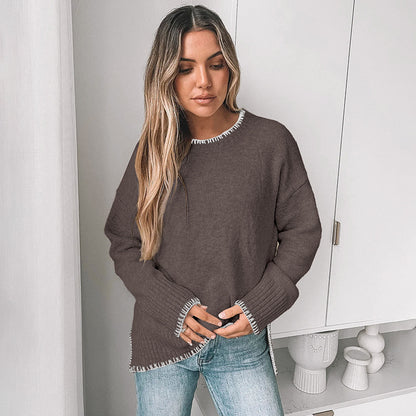 Dames grandes tailles pull en tricot Chic und Stil
