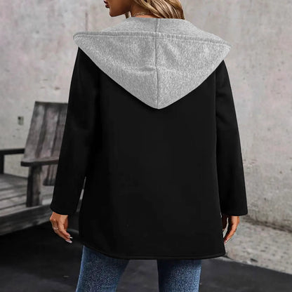 Veste à capuche décontractée pour femmes avec poches latérales et coupe moderne Chic und Stil