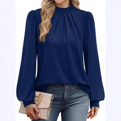 Dames élégante blouse avec manches bouffantes Chic und Stil