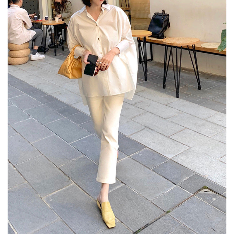 Chemise tunique à boutons pour femmes coupe décontractée Chic und Stil