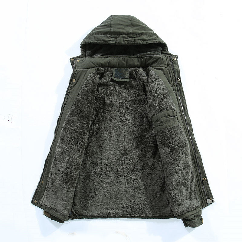Functional winter jacket for men with fitted fleece lining Chic and Style