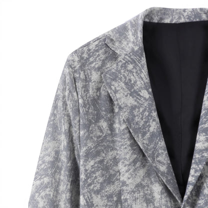 Blazer élégant pour hommes avec motif texturé Chic und Stil