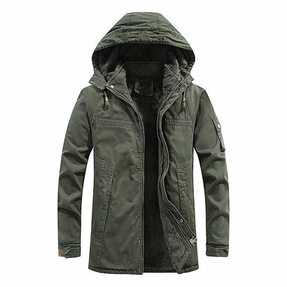 Functional winter jacket for men with fitted fleece lining Chic and Style