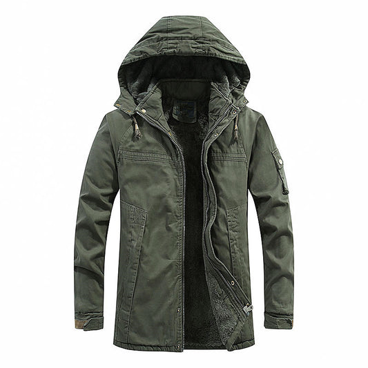 Functional winter jacket for men with fitted fleece lining Chic and Style