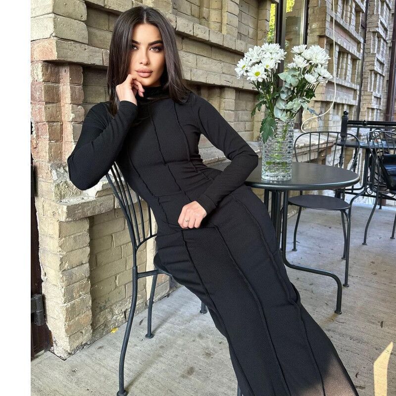 Robe midi féminine ajustée Chic und Stil