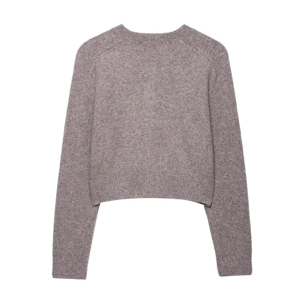 Dames gilet chaud avec boutons décoratifs Chic und Stil