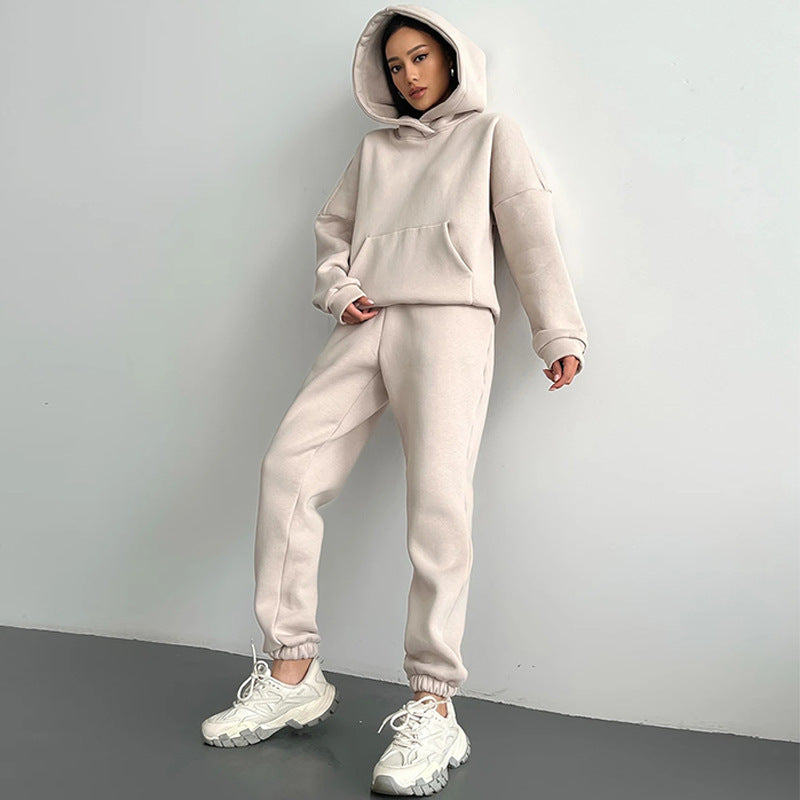 Chic and Style oversized hoodie set and jogger pants for women