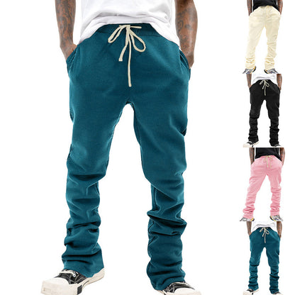 Comfortable sweatpants for men with elastic waistband and side pockets Chic and Style
