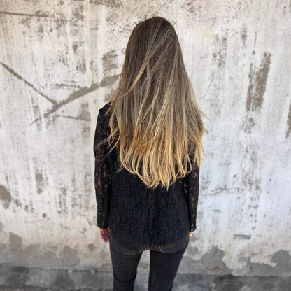 Blazer élégant en dentelle pour femmes Chic und Stil