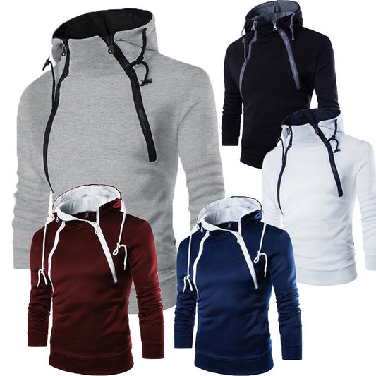 Hommes moderne sweat à capuche avec pratique fermeture éclair Chic und Stil
