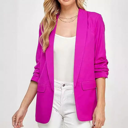 Women Open Fitted Blazer Chic and Style