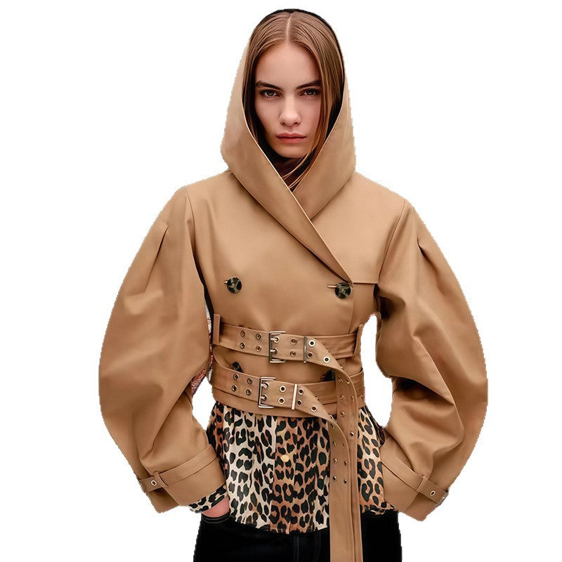 Dames élégante et à la mode veste avec motif animal tendance Chic und Stil