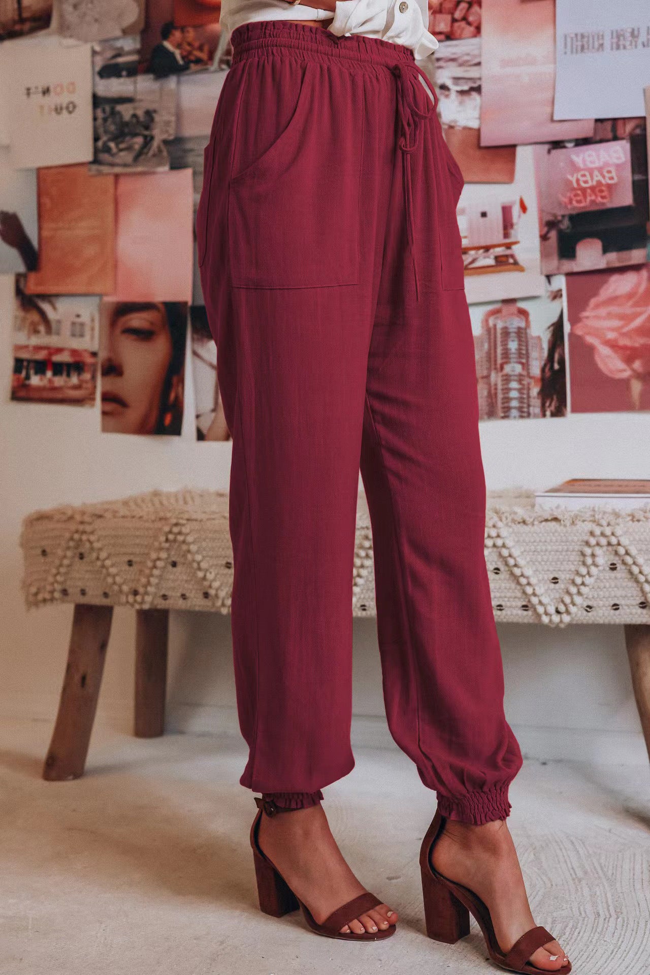 Ladies Comfortable and Elegant Leisure Pants Chic and Style