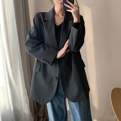 Blazer Femme Tailleur Croisé Chic und Stil 1750846392