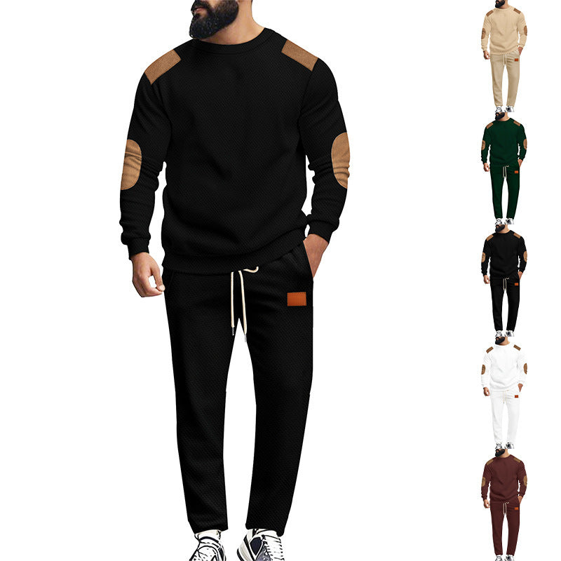 Men's chic and stylish sweatshirt and jogger pants set