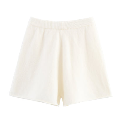 Dames ensemble confortable deux pièces avec décolleté en V et poche poitrine Chic und Stil