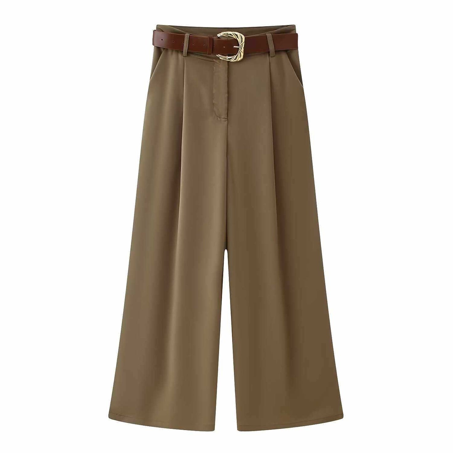 Elegant and comfortable Palazzo pants for women with a stylish waist belt Chic and Style