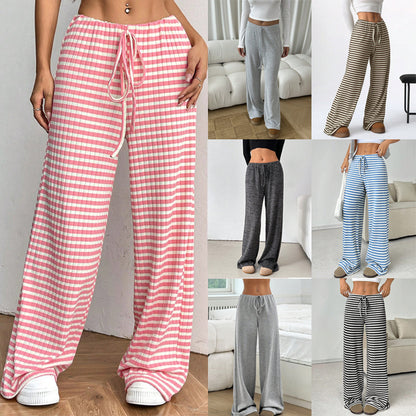 Comfortable lounge pants for women with a loose fit and adjustable drawstring Chic und Stil