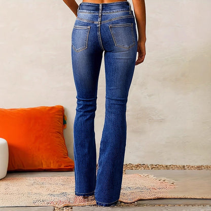 High-waisted Bootcut jeans for Women Chic and Style