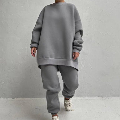 Dames confortable ensemble de sweat oversize Chic und Stil