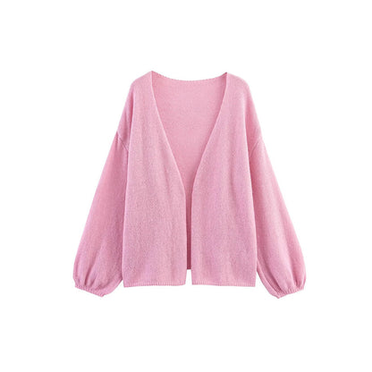 Dames cardigan en tricot léger à coupe ample Chic und Stil