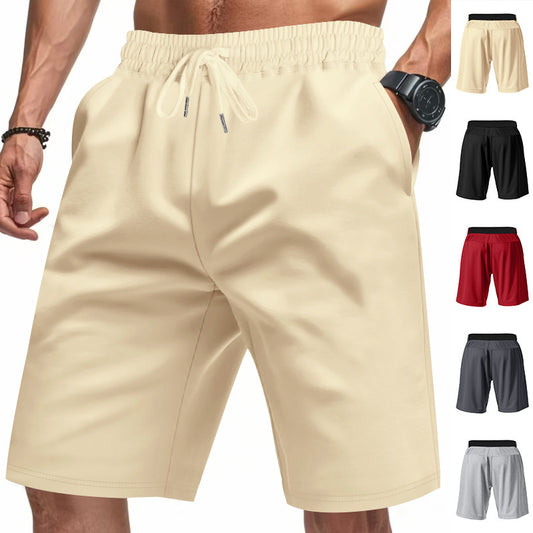 Pantalons de sport respirants pour hommes avec taille élastique et poches latérales Chic und Stil