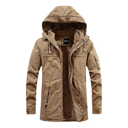Functional winter jacket for men with fitted fleece lining Chic and Style
