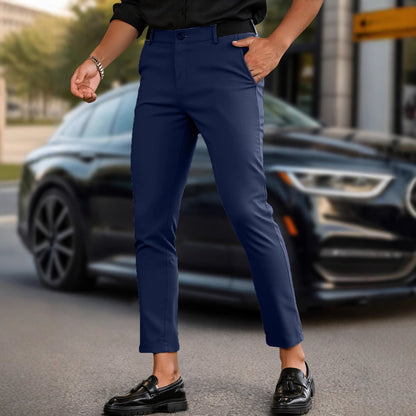 Chic and Style slim-fit trendy chino pants for men