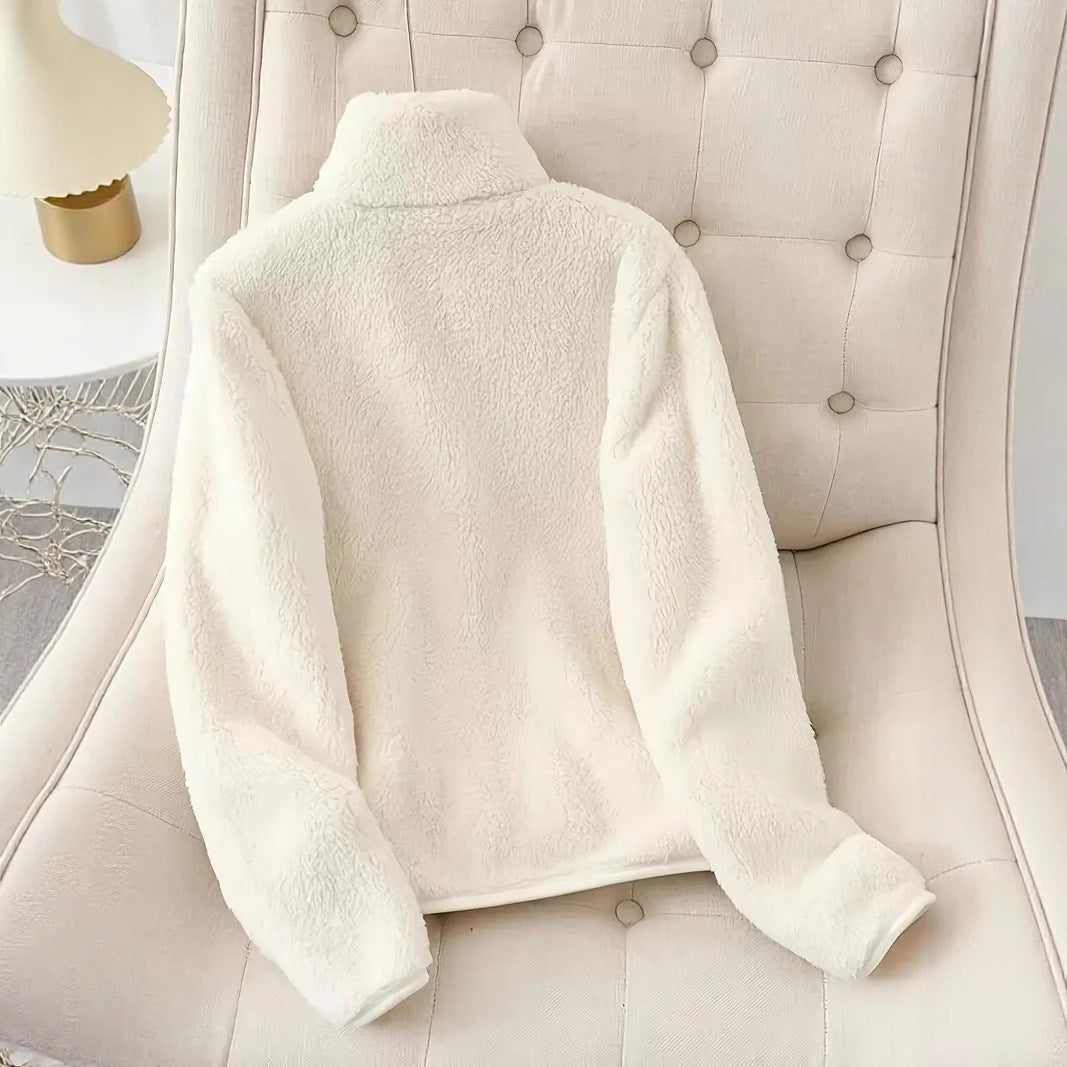 Dames Fleece Veste Chic und Stil