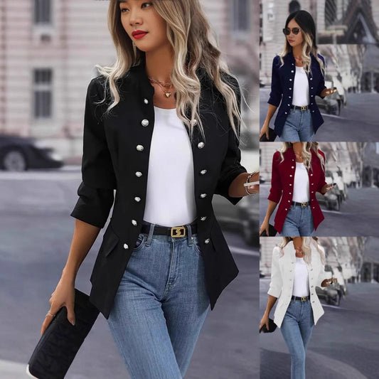 Ladies Elegant Blazer Jacket Chic und Stil