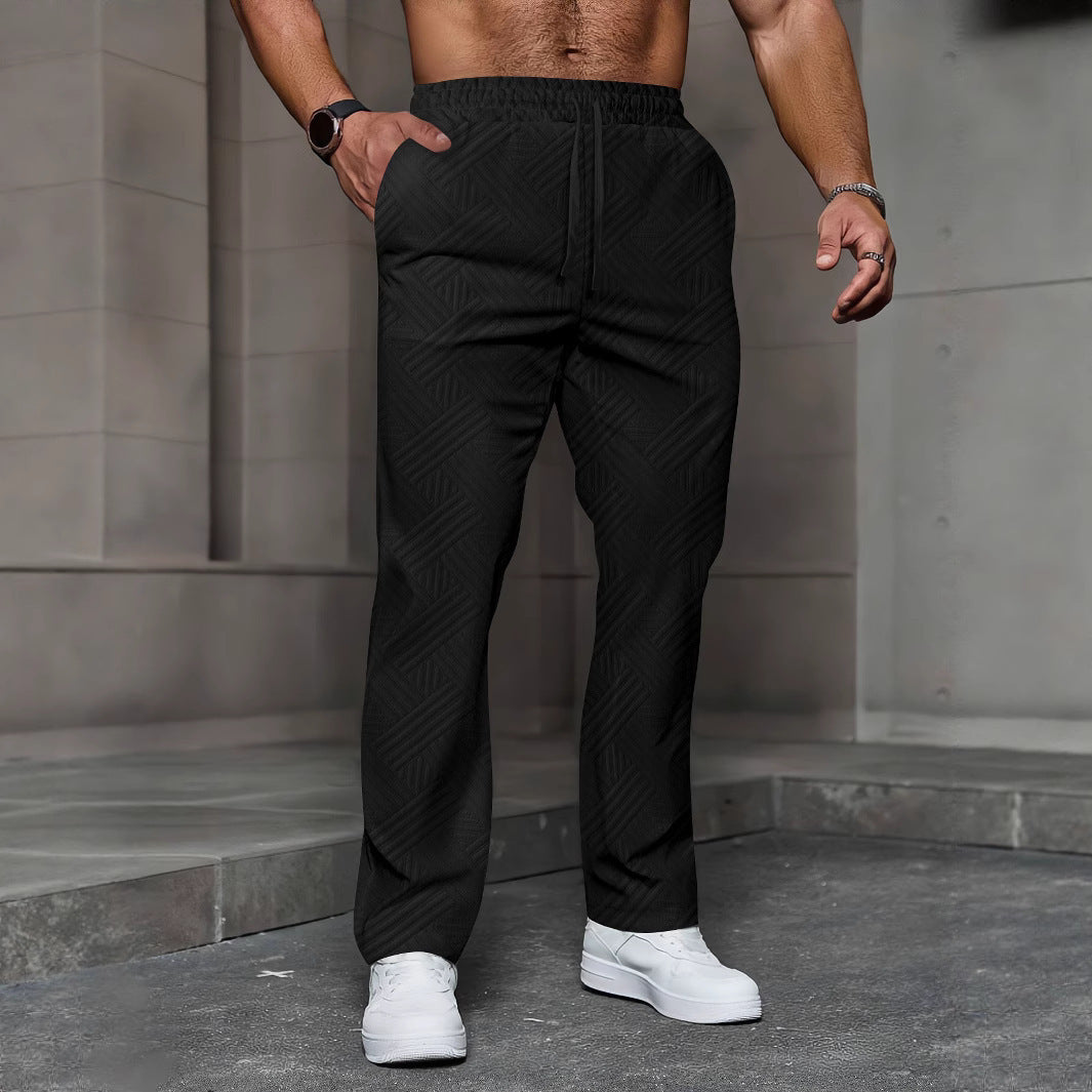 Casual pants for men with a modern structured design Chic und Stil