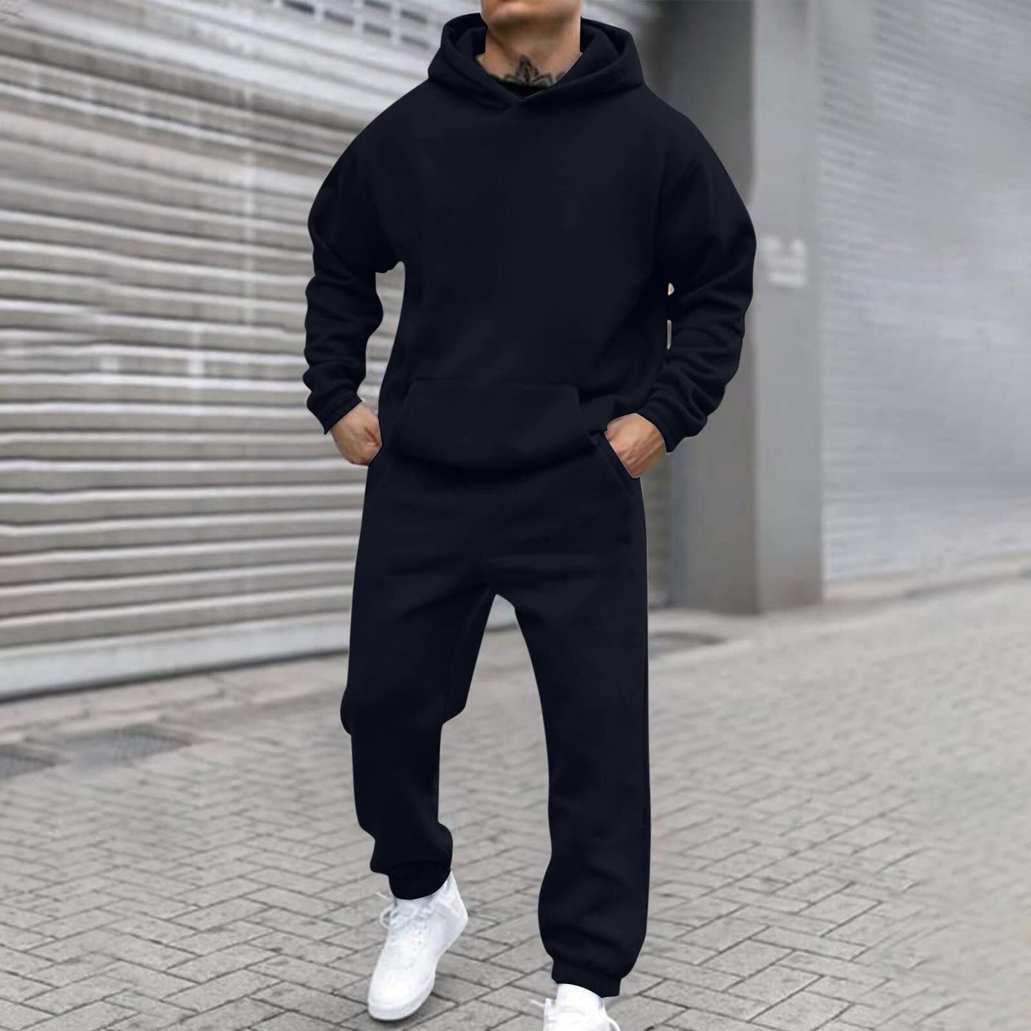 Costume à capuche confortable pour hommes Chic und Stil