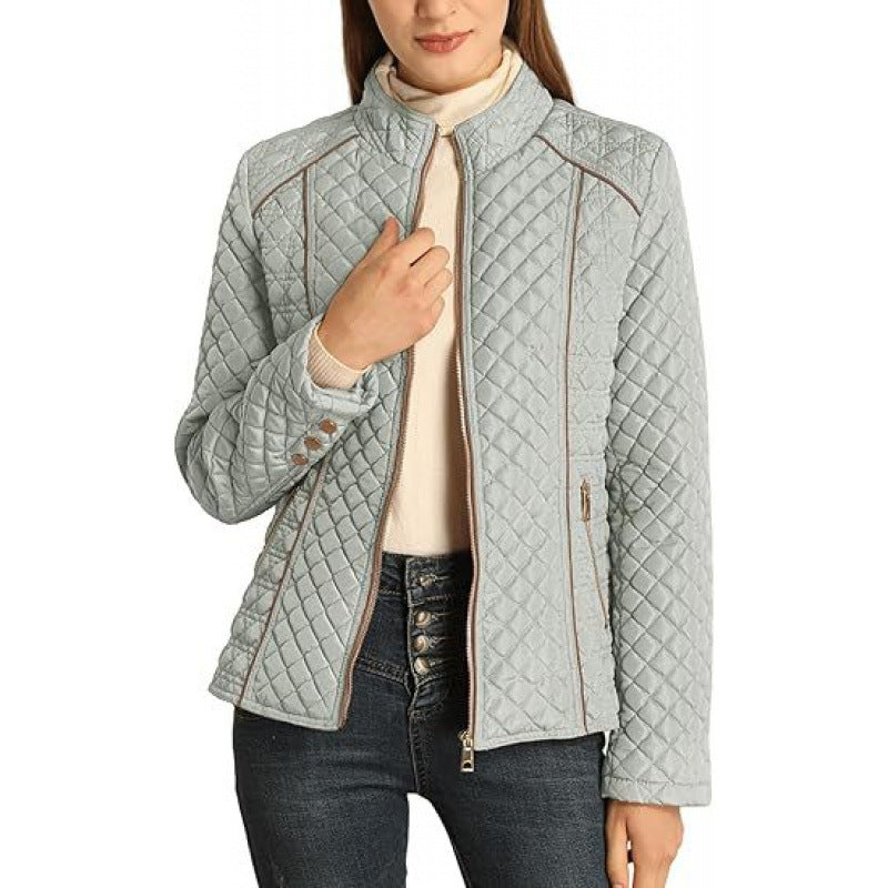 Dames doudoune de loisirs à col montant Chic und Stil