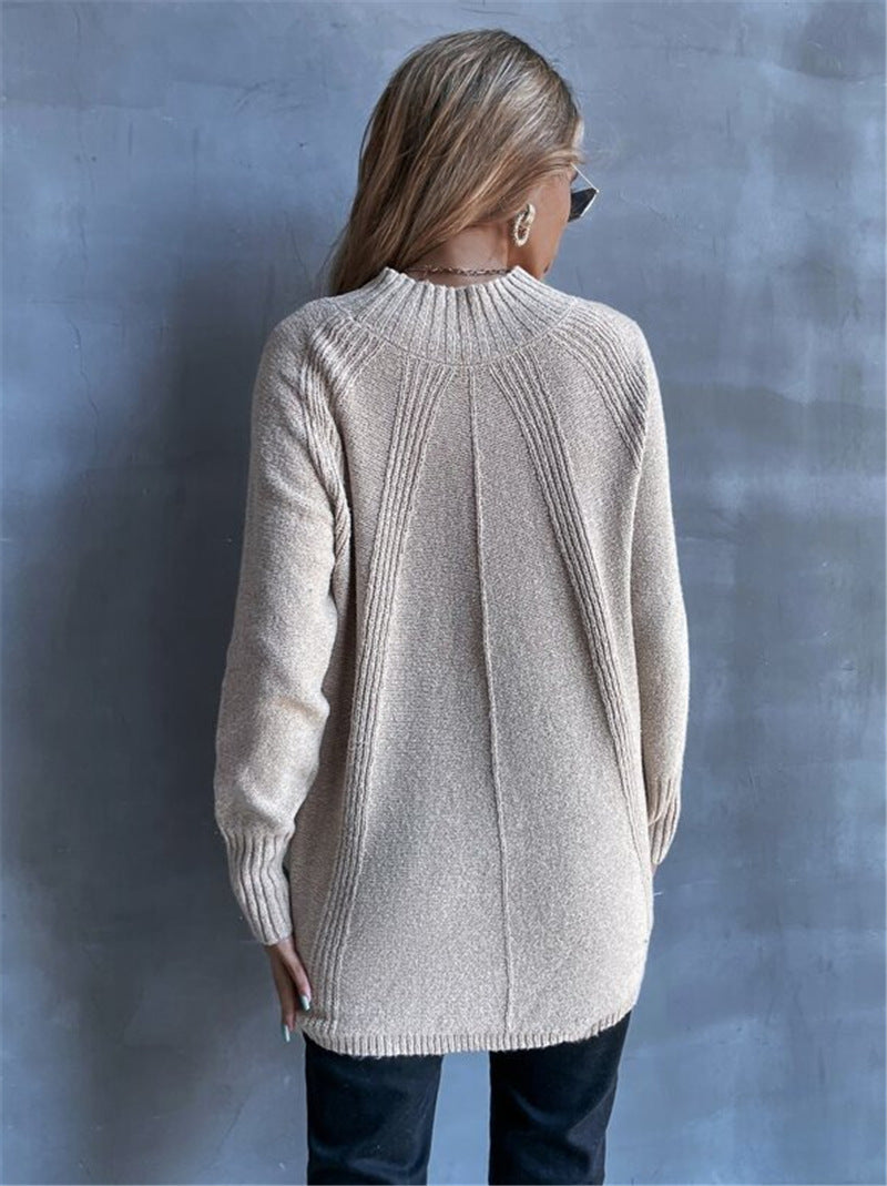 Dames Pull en tricot surdimensionné Chic und Stil