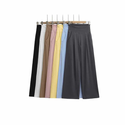 Elegant high-waisted palazzo pants for women Chic and Style