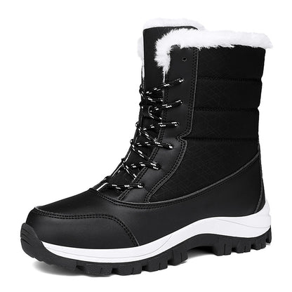 Bottes d'hiver pour dames avec doublure chaude et semelle antidérapante Chic und Stil