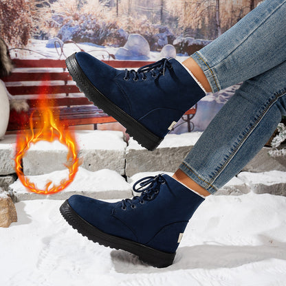 Bottes d'hiver pour femmes avec doublure confortable et semelle antidérapante Chic und Stil