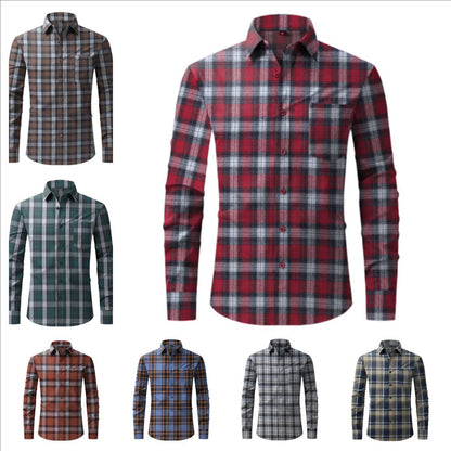 Chemise à carreaux pour hommes Chic und Stil