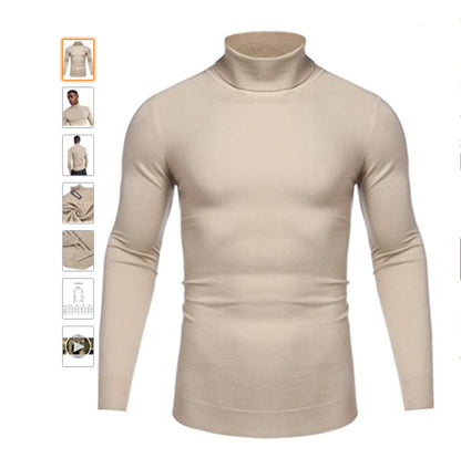 Chic and Style high-neck pullover for men