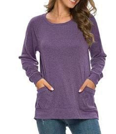 Casual pull for women with pockets Chic and Style