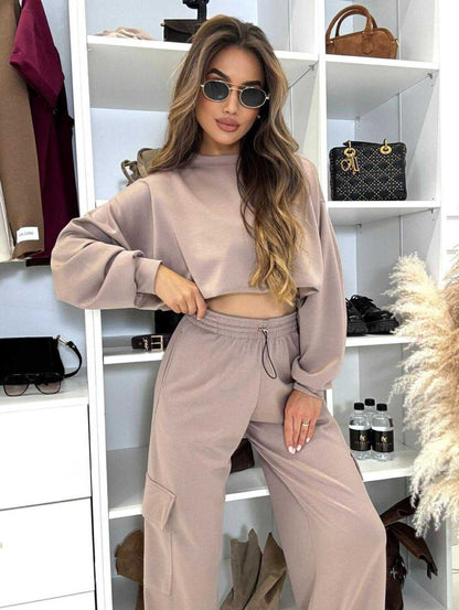 Dames Cozy Oversized Set Chic und Stil
