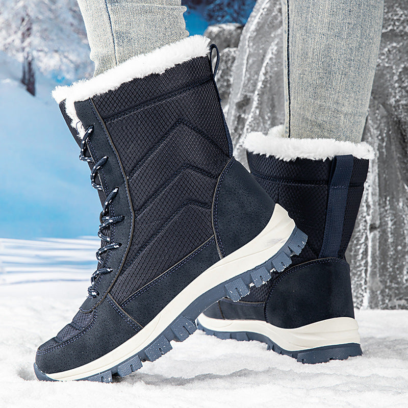 Bottes d'hiver multifonctionnelles pour femmes avec doublure isolante et semelle antidérapante Chic und Stil