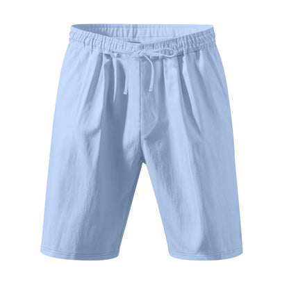 Shorts de loisirs pour hommes en matériau léger et respirant avec une taille élastique Chic und Stil