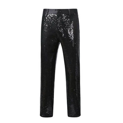 Elegant sequin pants for men with sparkling effect Chic and Style