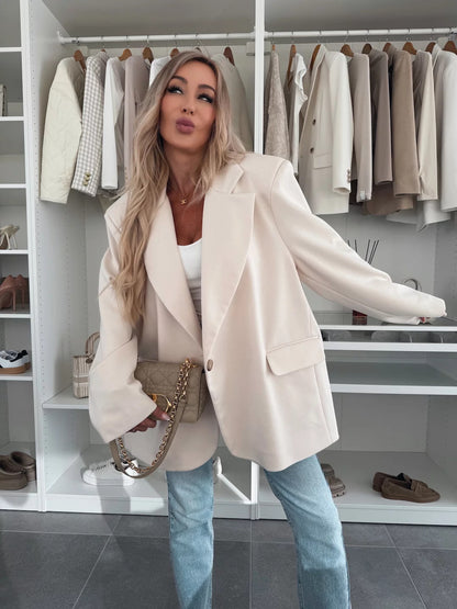 Blazer oversize pour femmes avec coupe extravagante Chic und Stil