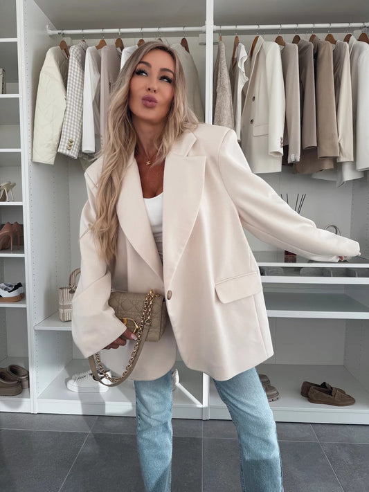 Blazer oversize pour femmes avec coupe extravagante Chic und Stil