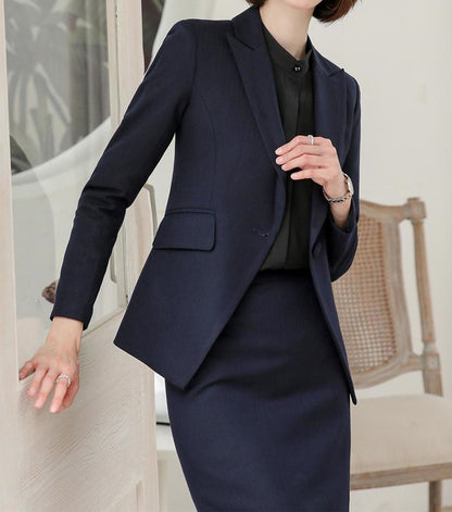 Blazer Professionnel Sur Mesure pour Femme Chic und Stil 1750846998