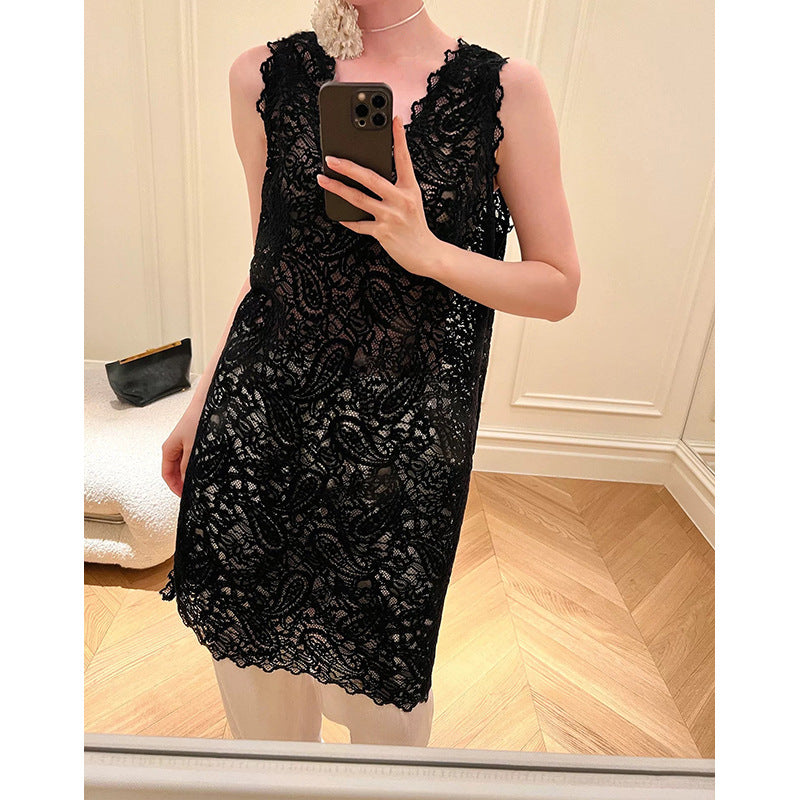 Tunique à superposition en dentelle pour femmes Chic und Stil