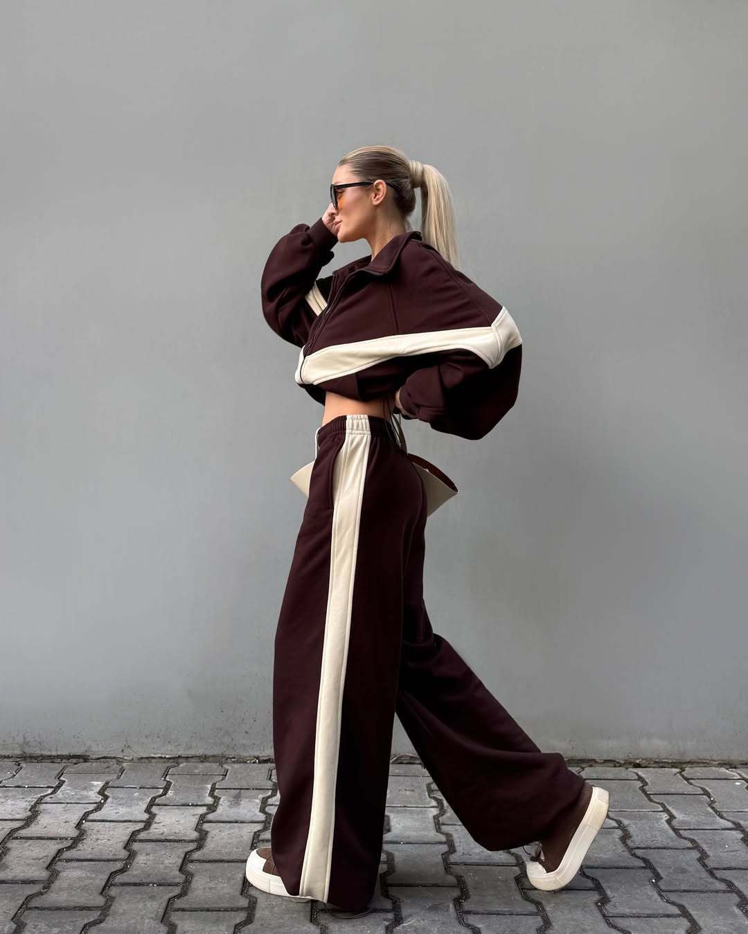 Dames Entraînement Mode de survêtement sportif avec coupe tendance et poches pratiques Chic und Stil